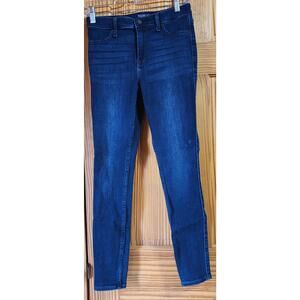 Abercrombie & Fitch Mid Rise Jean Leggings Skinny Jeans Size 28 Regular